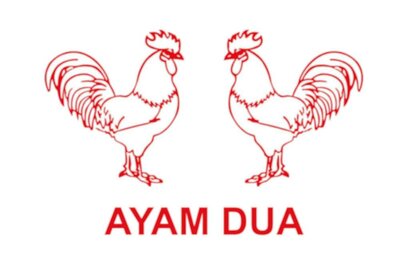 Trademark AYAM DUA + LUKISAN AYAM JAGO