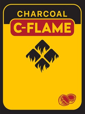 Trademark CHARCOAL C-FLAME + LUKISAN