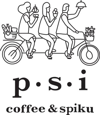 Trademark p.s.i Coffee & Spiku + Lukisan/Gambar