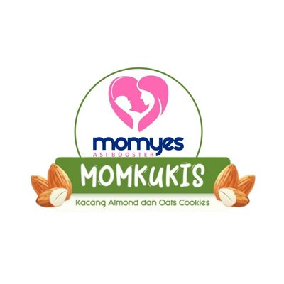 Trademark Momyes Asi Booster MOMKUKIS Kacang Almond dan oats Cookies + Lukisan