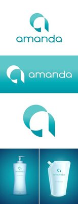 Trademark amanda + Logo a