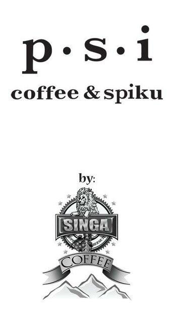 Trademark p.s.i Coffee & Spiku by Kopi Singa