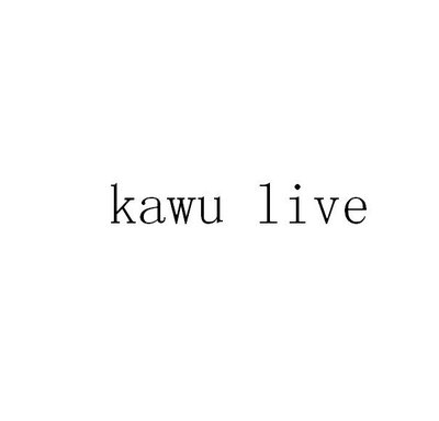 Trademark kawu live