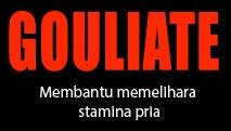 Trademark GOULIATE Membantu memelihara stamina pria