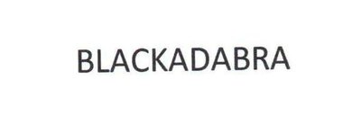 Trademark BLACKADABRA