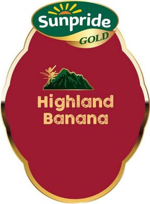 Trademark SUNPRIDE GOLD Highland Banana dan Lukisan