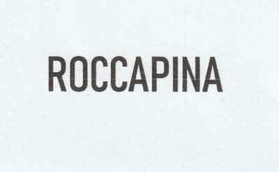 Trademark ROCCAPINA