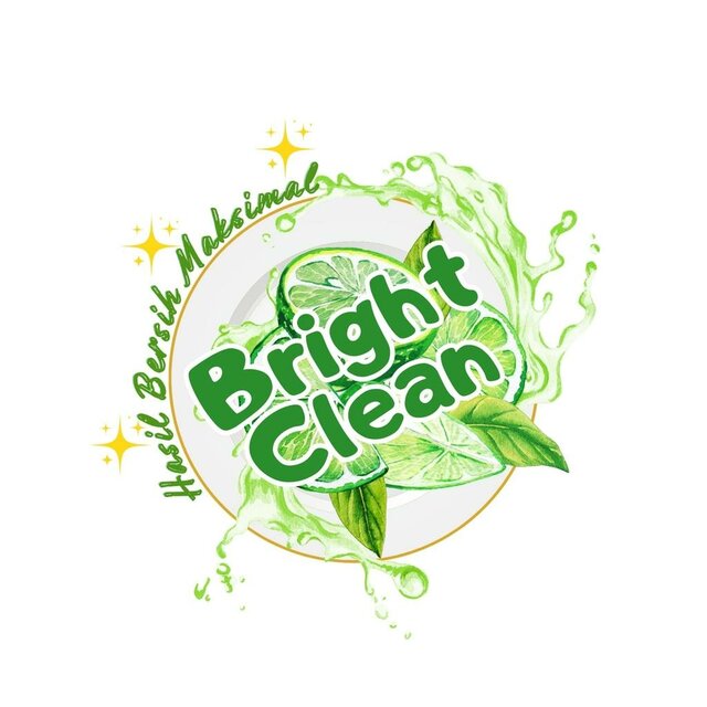 Trademark Bright Clean Hasil Bersih Maksimal + LOGO