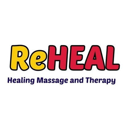 Trademark ReHEAL Healing Massage and Therapy + LOGO