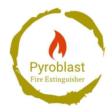 Trademark Pyroblast Fire Extinguisher + Lukisan Api