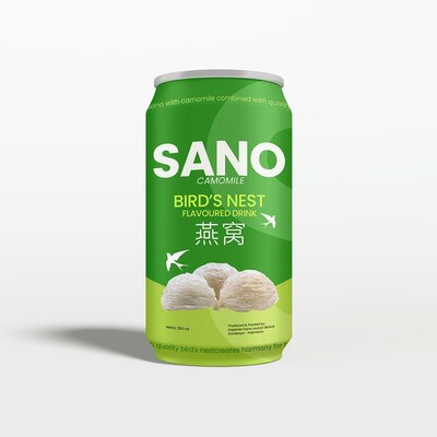 Trademark SANO CAMOMILE BIRD'S NEST FLAVOURED DRINK