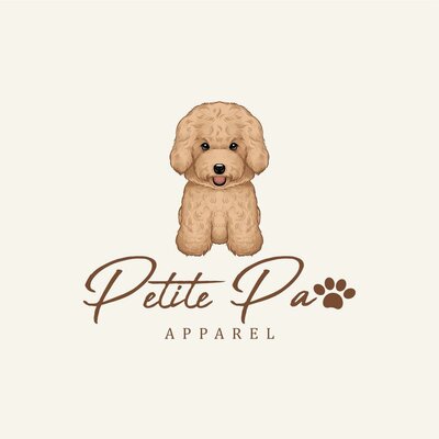 Trademark Petite Paw Apparel + Lukisan