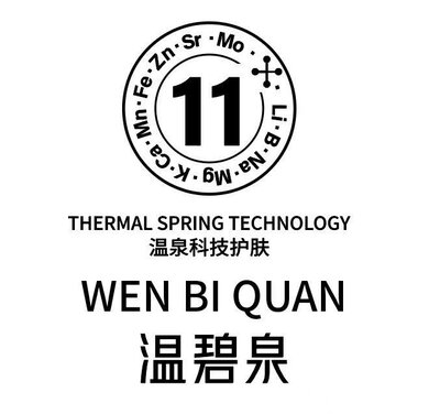 Trademark WEN BI QUAN THERMAL SPRING TECHNOLOGY 11 + LOGO