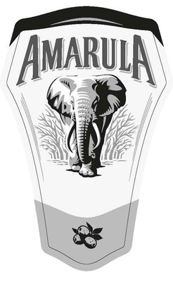 Trademark AMARULA label