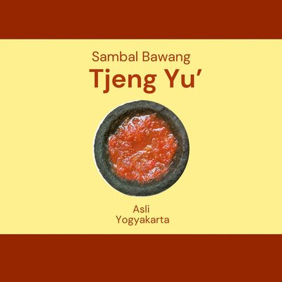 Trademark Sambal Bawang Tjeng Yu' Asli Yogyakarta + Gambar