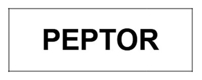 Trademark PEPTOR