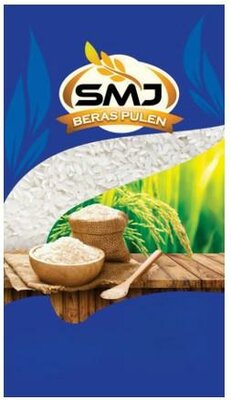 Trademark SMJ BERAS PULEN + LOGO