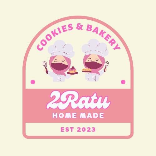 Trademark 2RATU Home Made est 2023 Cookies & Bakery + Gambar/Logo