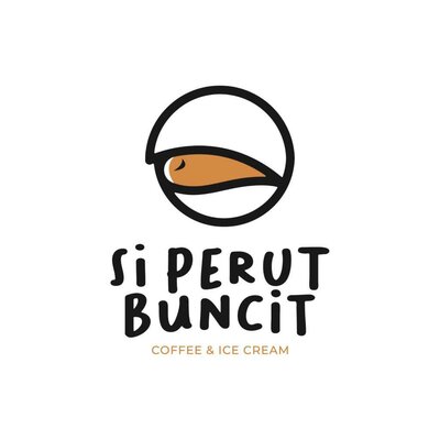 Trademark Si PERUT BUNCiT COFFEE & ICE CREAM + LOGO
