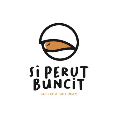 Trademark Si PERUT BUNCiT COFFEE & ICE CREAM + LOGO