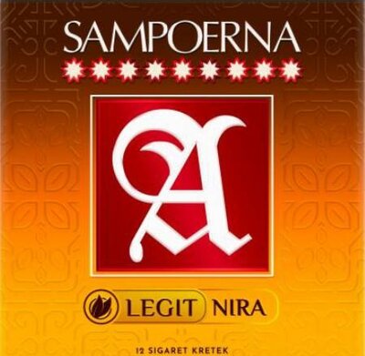 Trademark SAMPOERNA A LEGIT NIRA 12 SIGARET KRETEK