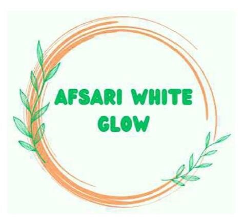 Trademark AFSARI WHITE GLOW + Logo / Lukisan