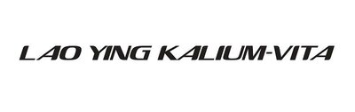 Trademark LAO YING KALIUM-VITA DAN LOGO