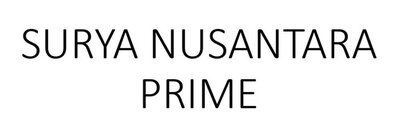 Trademark SURYA NUSANTARA PRIME