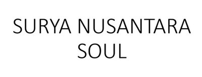 Trademark SURYA NUSANTARA SOUL