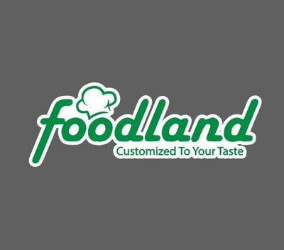 Trademark foodland customized to your taste dan logo