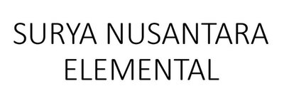 Trademark SURYA NUSANTARA ELEMENTAL