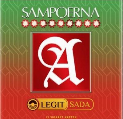 Trademark SAMPOERNA A LEGIT SADA 12 SIGARET KRETEK