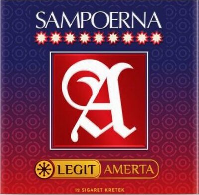 Trademark SAMPOERNA A LEGIT AMERTA 12 SIGARET KRETEK