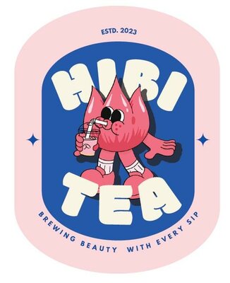 Trademark HIBI TEA BREWING BEAUTY WITH EVERY SIP ESTD.2023 + LOGO