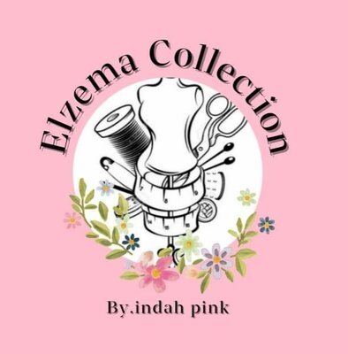 Trademark Elzema Collection By, indah pink + Lukisan