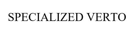 Trademark SPECIALIZED VERTO