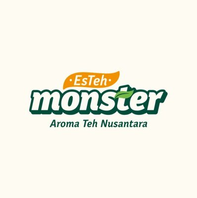 Trademark ES TEH MONSTER Aroma Teh Nusantara + Lukisan