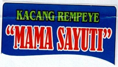 Trademark KACANG REMPEYE MAMA SAYUTI