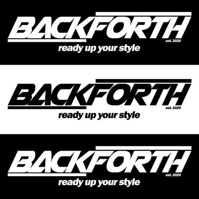 Trademark BACKFORTH est.2020 ready up your style