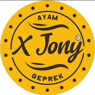 Trademark Ayam GEPREK X JONY LOGO