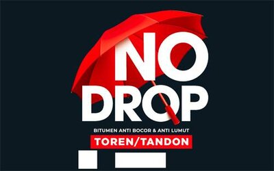 Trademark NO DROP Bitumen Anti Bocor & Anti Lumut Toren/Tandon