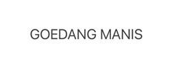 Trademark GOEDANG MANIS