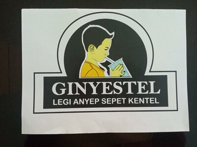 Trademark GINYESTEL LEGI ANYEP SEPET KENTEL + GAMBAR