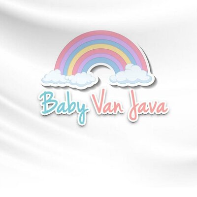 Trademark Baby Van Java + Gambar Pelangi dan awan