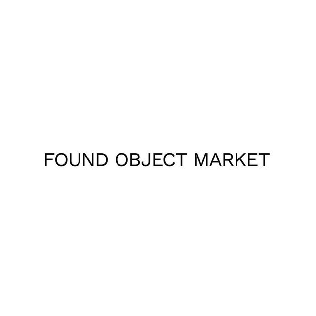 Trademark FOUND OBJECT MARKET