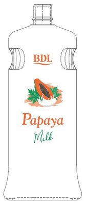 Trademark BDL Papaya Milk + Lukisan