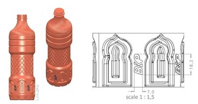 Trademark 3D BOTOL MINYAK GORENG