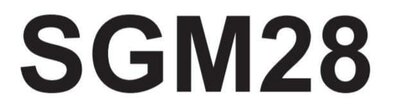 Trademark SGM28