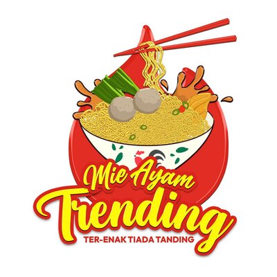 Trademark MIE AYAM TRENDING TER-ENAK TIADA TANDING + LUKISAN