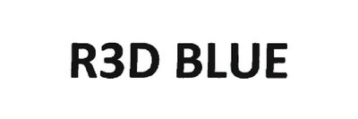 Trademark R3D BLUE